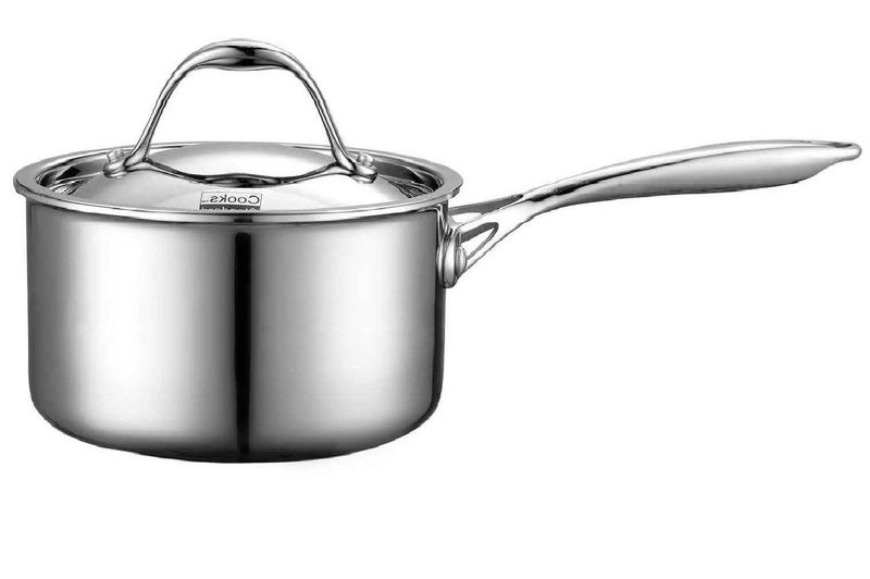 Cooks Standard Multi-Ply Clad Saucepan, 1.5 Quarts, Silver - Image 1